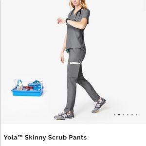 XXSP Graphite Yola Skinny Scrub Pants